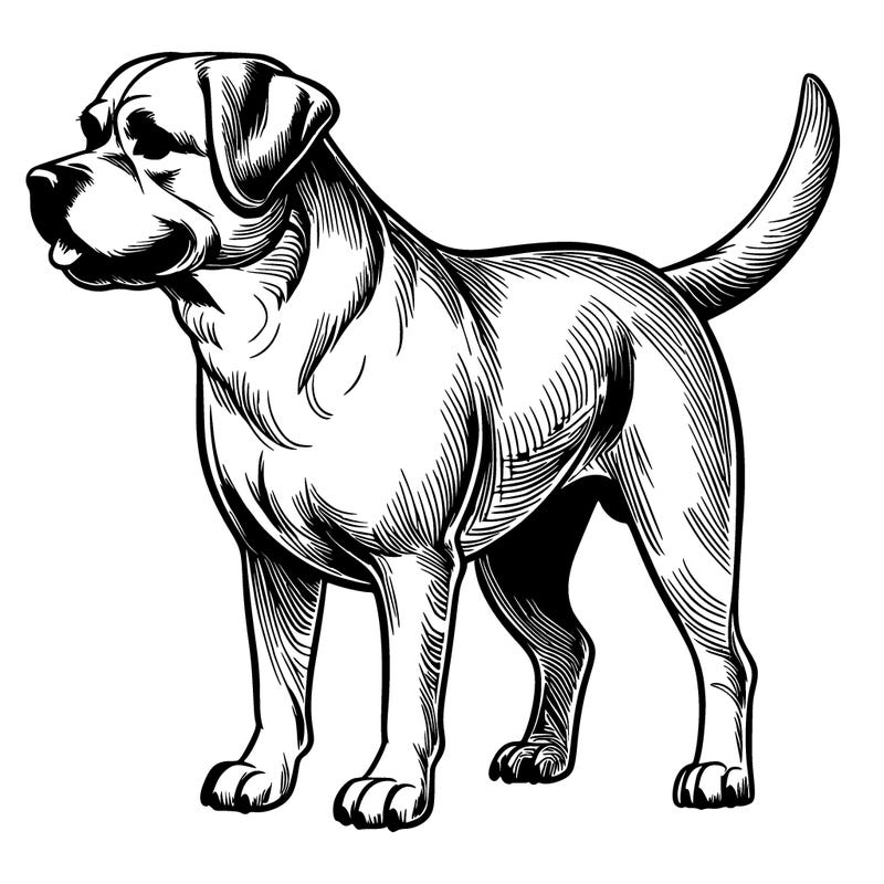 realistic dog