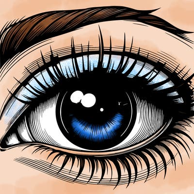 realistic eye