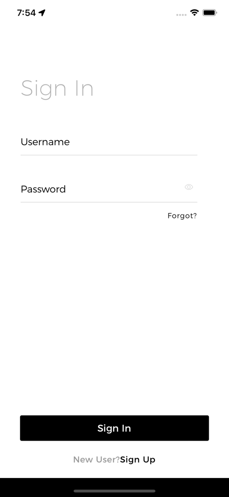 Skedadel Driver app sign in screen with username and password fields