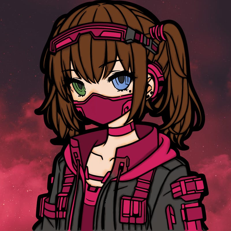 anime - cyberpunk girl