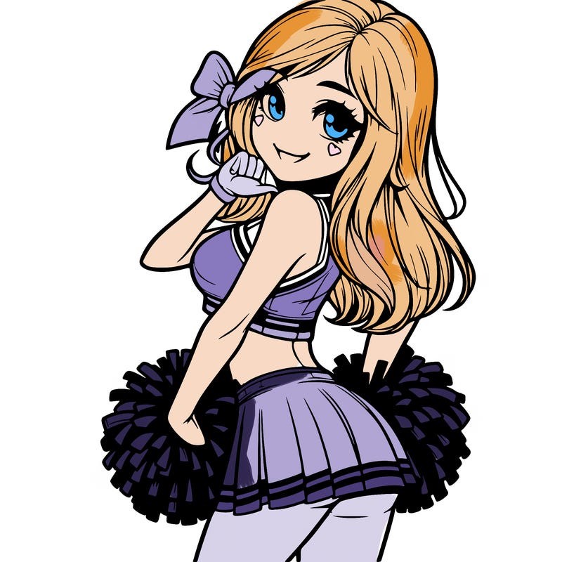 realistic cheerleader