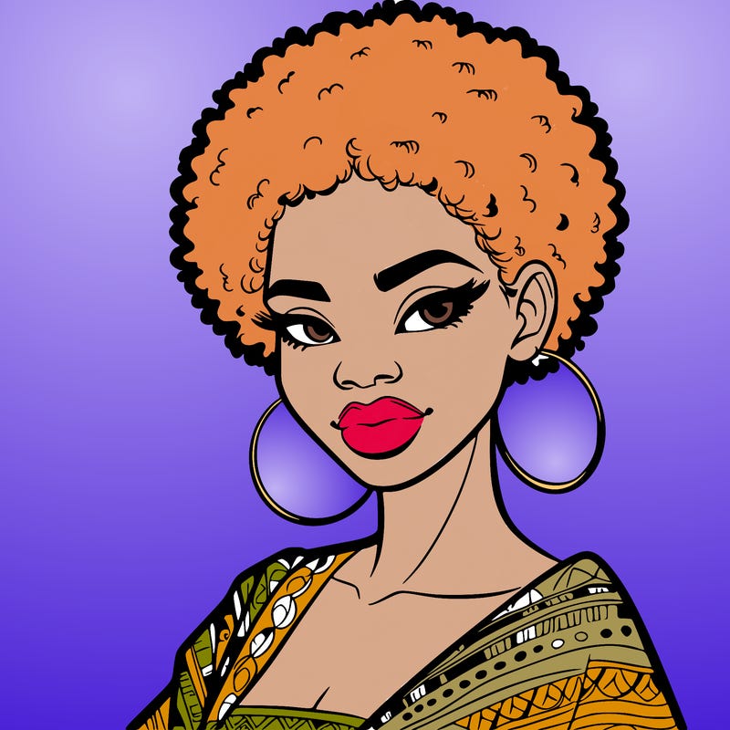 african woman