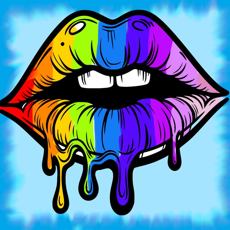 lips that look realistic and drip