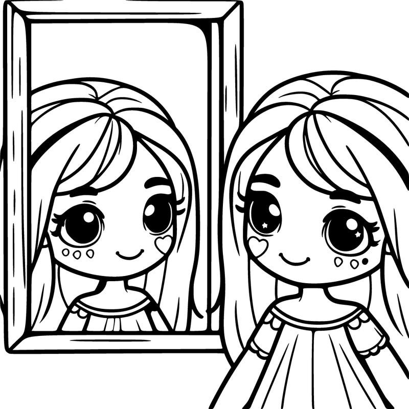mirror pic of a girl