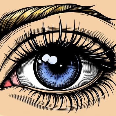 realistic eye