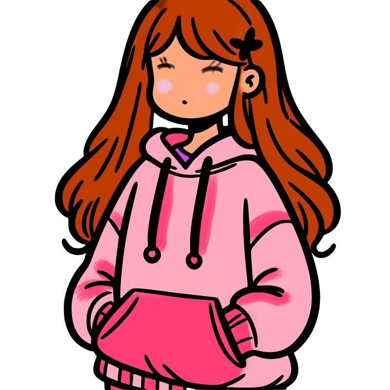 girl in sweatshirt