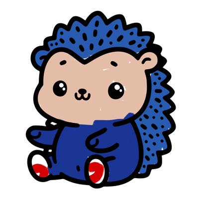 cute baby sonic the hedgehog