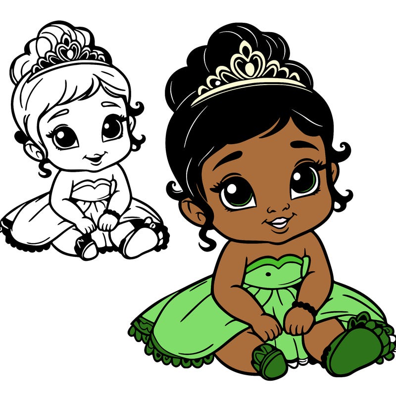 baby princess tiana