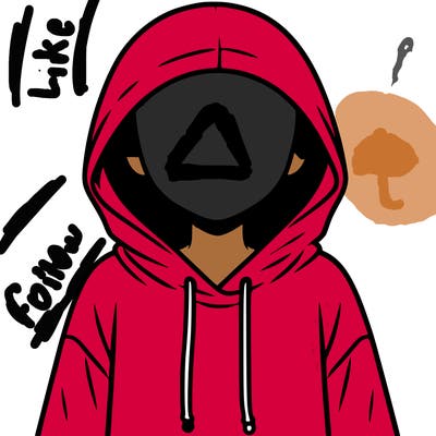 faceless girl in hoodie