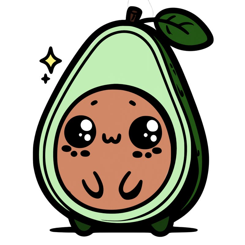 cute avocado