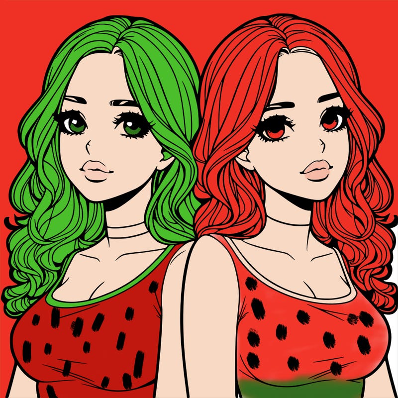 realistic twin sisters