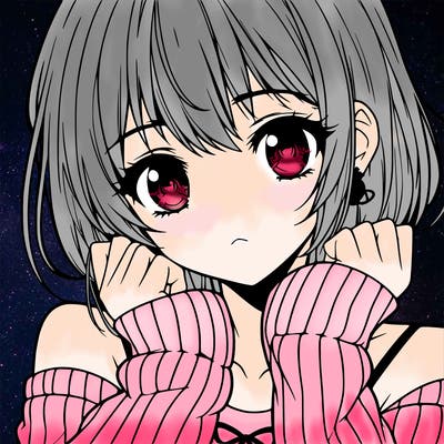 beautiful anime girl