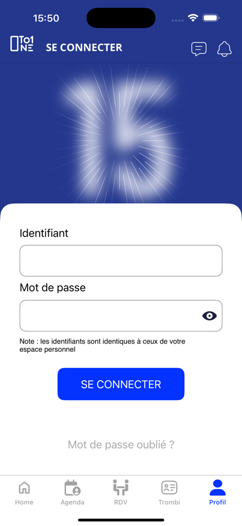 1to1 Retail Ecommerce - Página de inicio de sesión de la aplicación de la cumbre de negocios 1to1 Retail Ecommerce