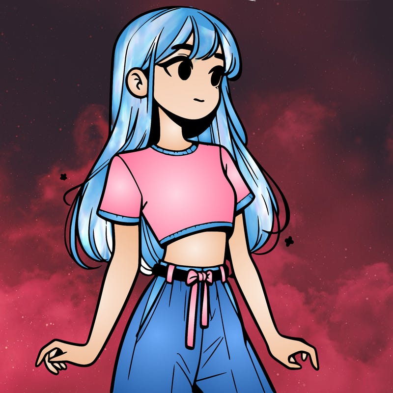 girl in a cute crop top