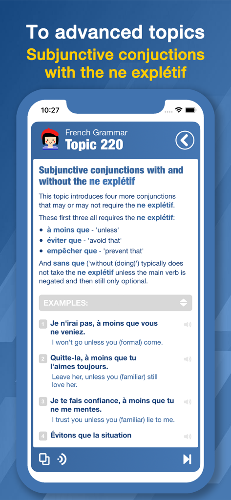 Bootstrap French Grammar - Education App | MWM