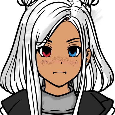 realistic manga character