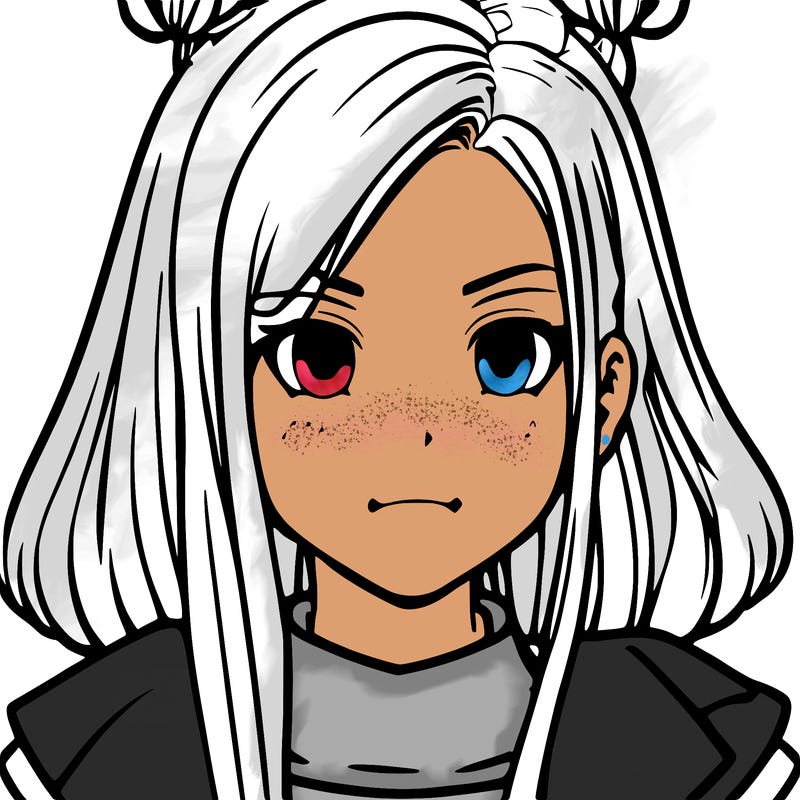 realistic manga character