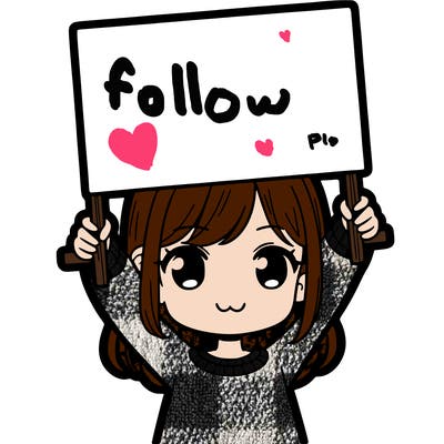 girl holding big sign