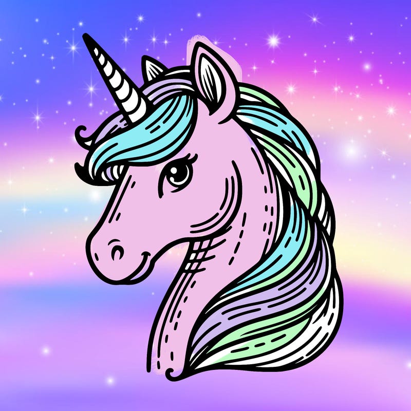 unicorn head