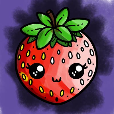 cute strawberry