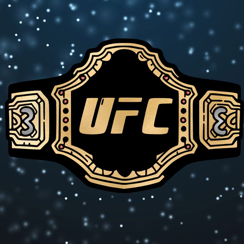 ufc belt