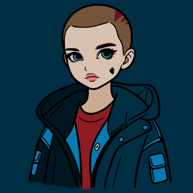 11 from stranger things.