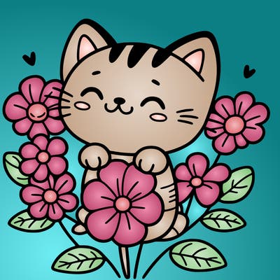 cat flowers