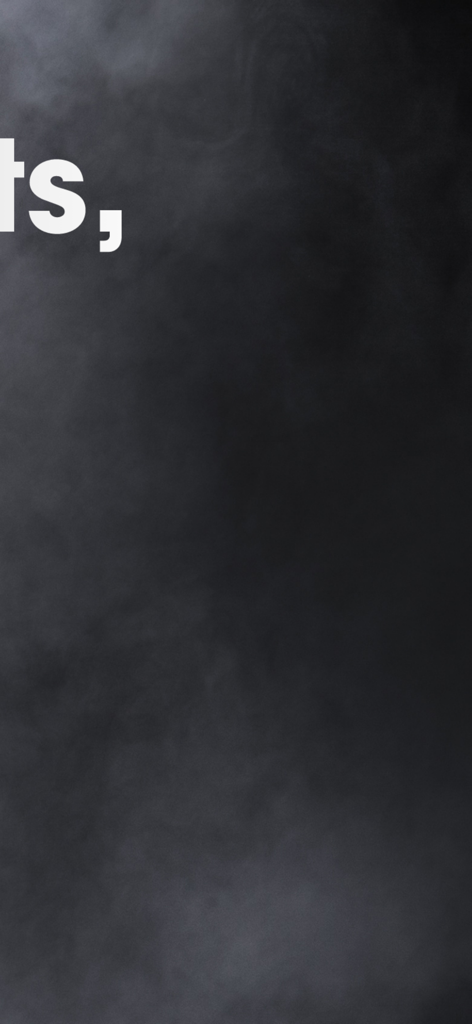 Meat°it 3 Meat Thermometer - Texture de fond de fumée atmosphérique pour l'application Meat°it 3 grill master.