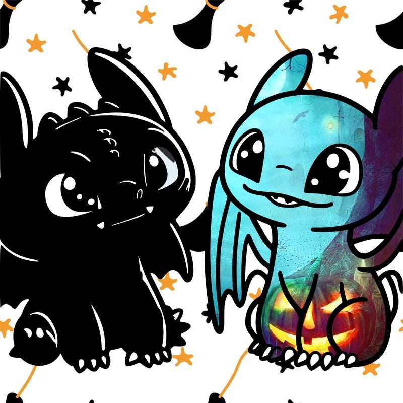 toothless and light fruy