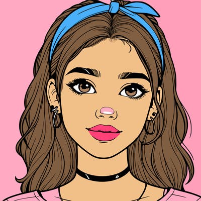 realistic teenage girl