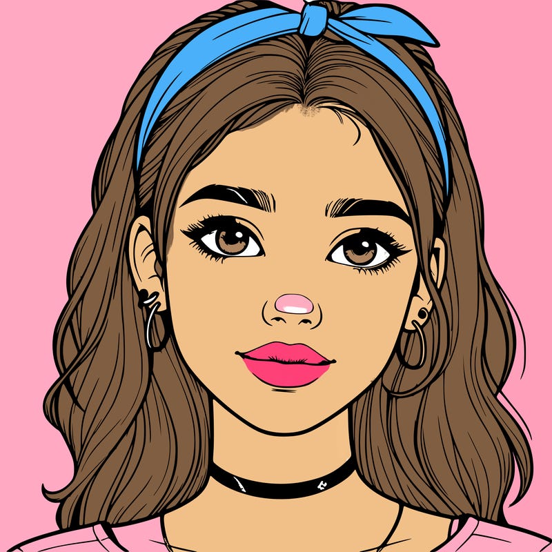 realistic teenage girl