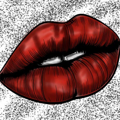 realistic lips