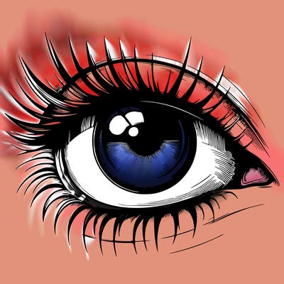 realistic eye