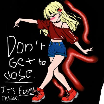 realistic girl danceing