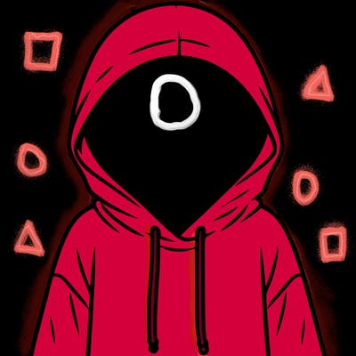 faceless girl in hoodie