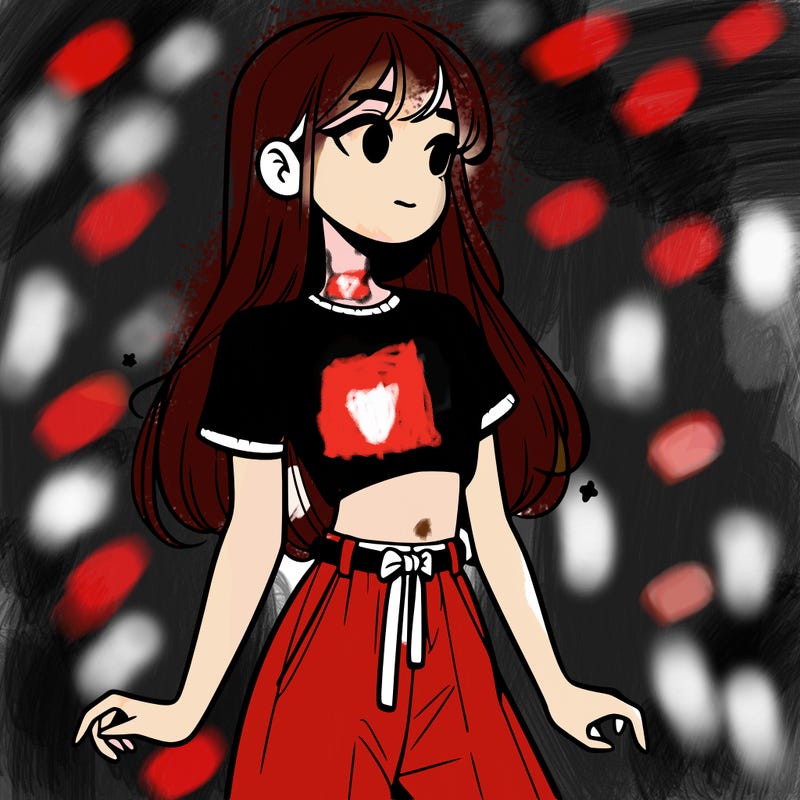 girl in a cute crop top