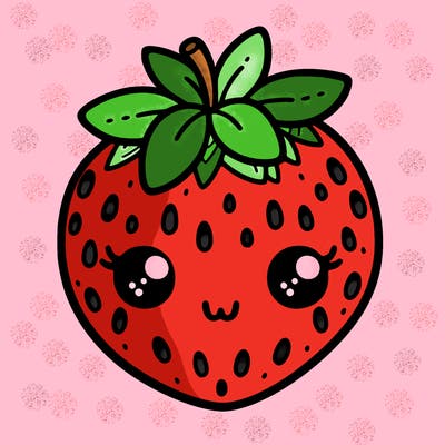 cute strawberry