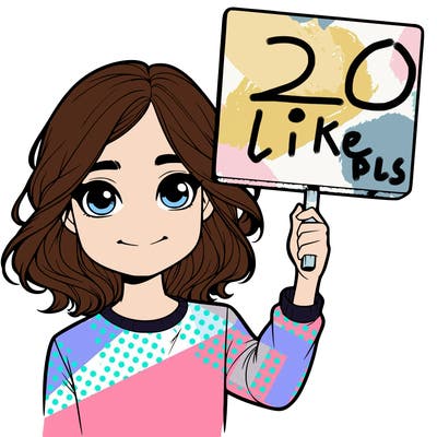 realistic girl holding up a sign