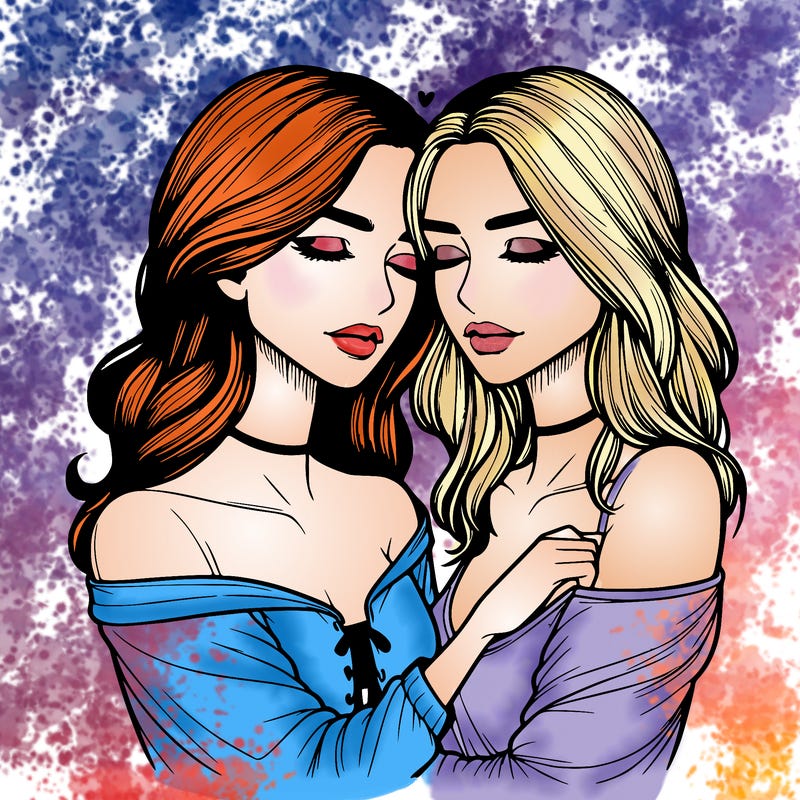 realistic girls in love