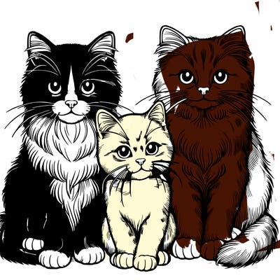 realistic cats