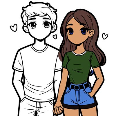 boyfriend and girlfriend