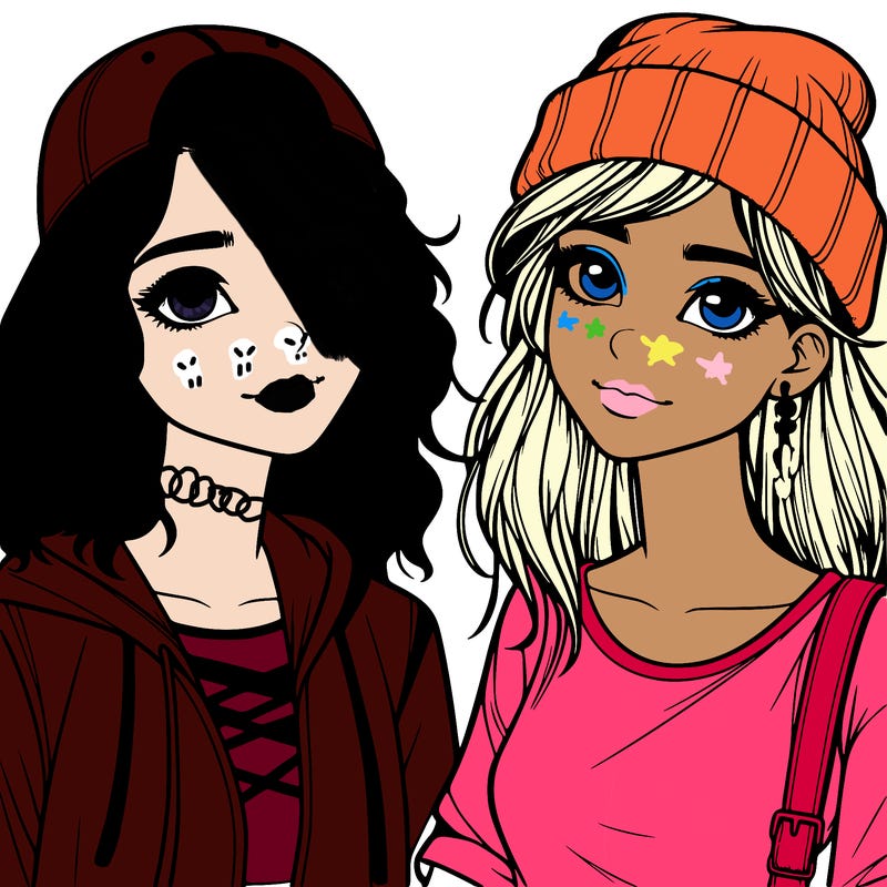 realistic teenager girls