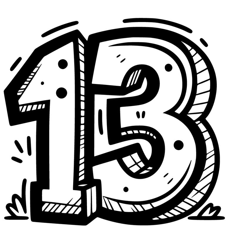13
