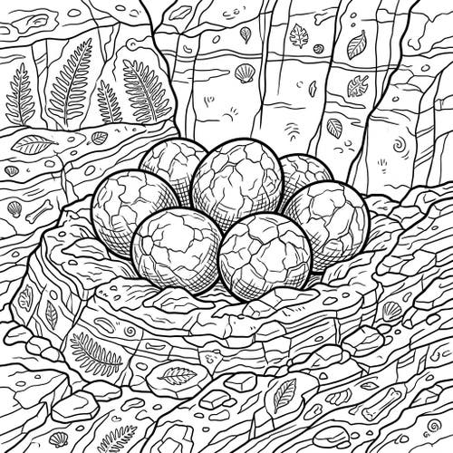 Sauropod Dinosaur Eggs