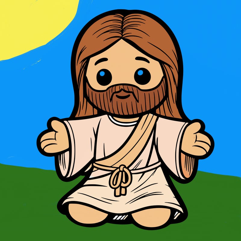 jesus plush