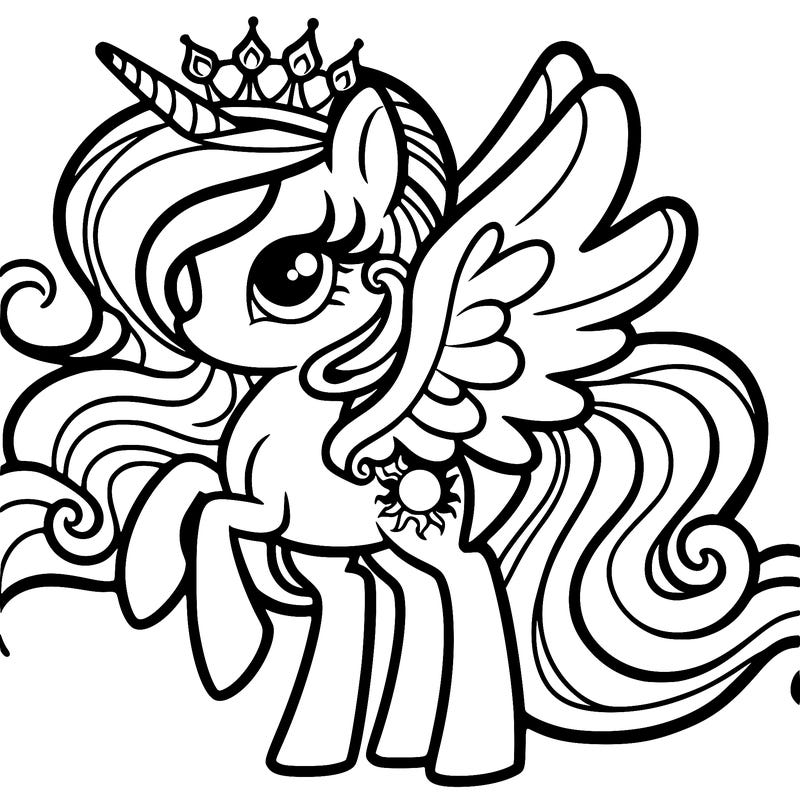 princess celestia from my little pony