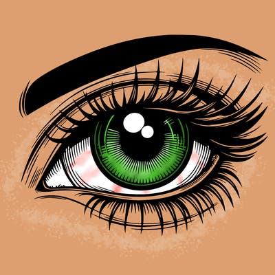 realistic eye