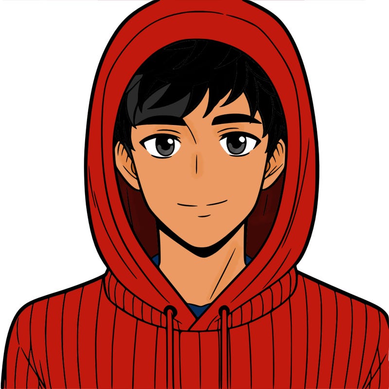male wearing hoodie sweater