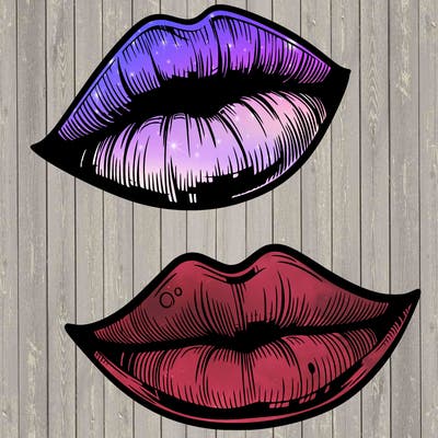 realisticall lips