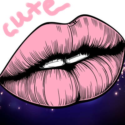 realistic lips